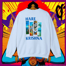 Load image into Gallery viewer, Hare Krishna Flag Sweatshirt Blue
