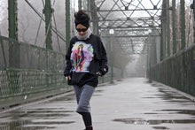 Load image into Gallery viewer, AMY WINEHOUSE Frequency Seer sweatshirt by Vvlcan Haus Kali
